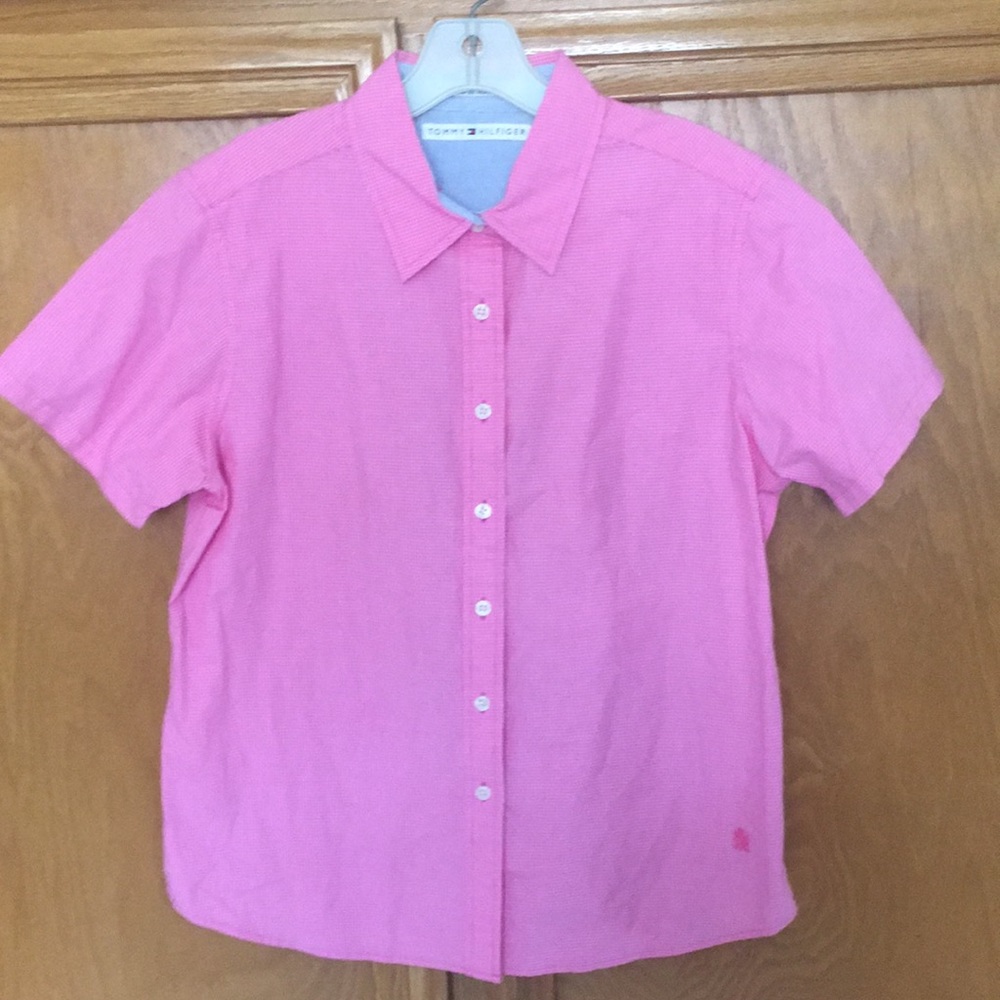 Tommy 🏖Hilfiger cotton button down shirt